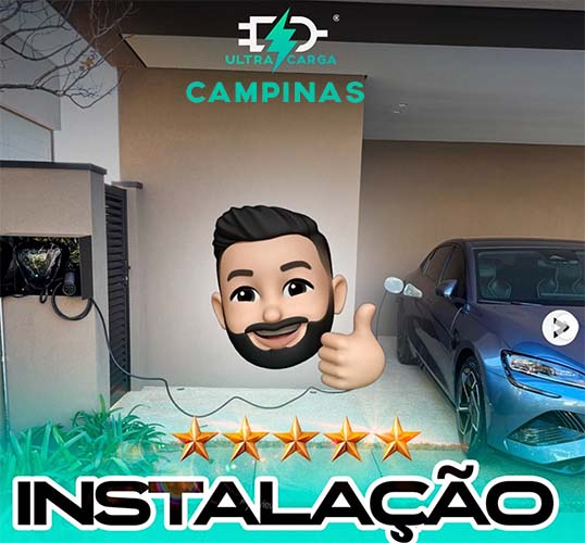 Instalação de Wallbox e Carregadores para Carro Elétrico em campinas